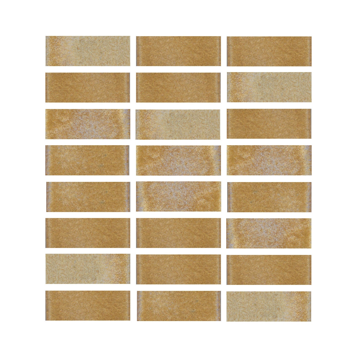 Coffee Cake glaze with iron spots a golden yellow color